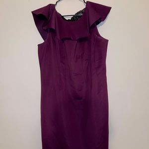 Plum colored dress
